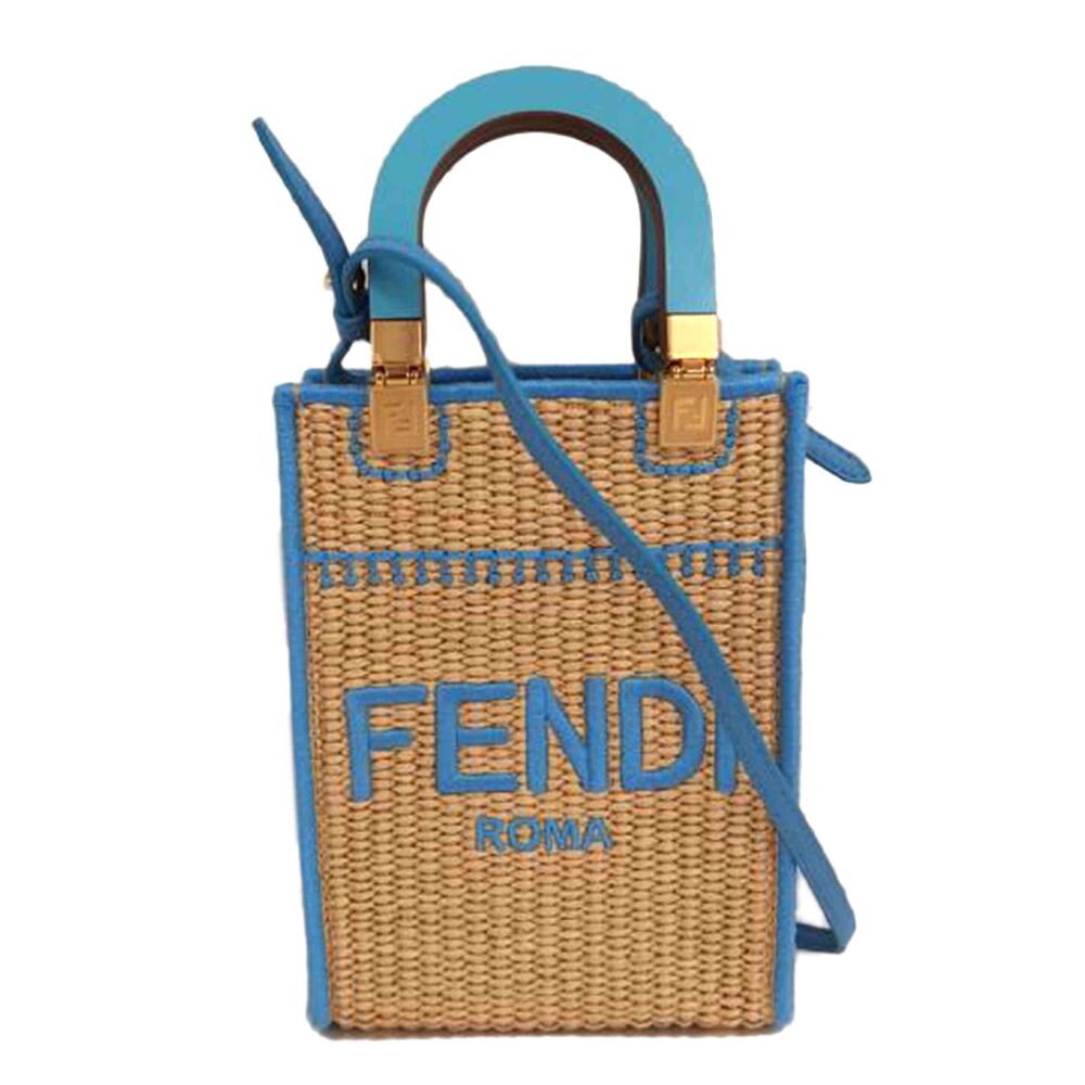FENDI shoulder bag shopper blue